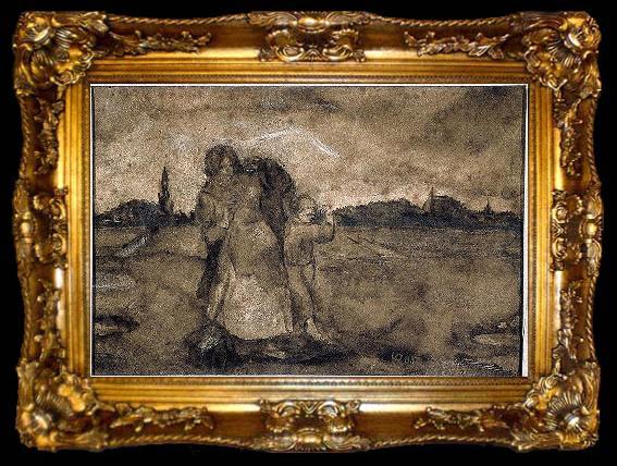 framed  Theo van Doesburg Summer Dream, ta009-2